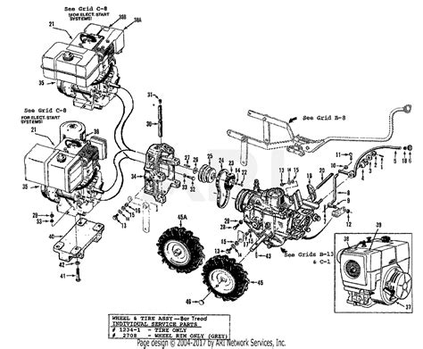 troy-bilt rototiller parts